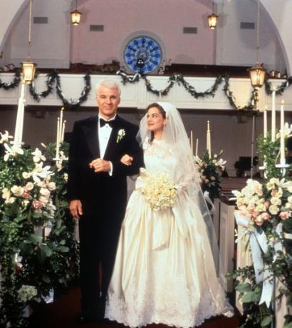 ستيف مارتن وكيمبرلي ويليامز بيزلي في "والد العروس"