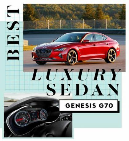جائزة أفضل سيارة لأفضل سيارة سيدان فاخرة جينيسيس G70