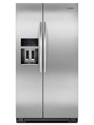 العمق القياسي للثلاجة جنبًا إلى جنب من كيتشينايد سلسلة المهندس المعماري الثاني ksf26c4xyy00